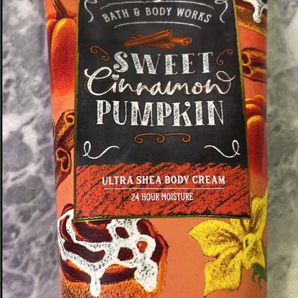 Bath and Body Works Shea‎ Body Cream Sweet Cinnamon Pumpkin